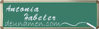 Antonia Habeler Visitenkarte